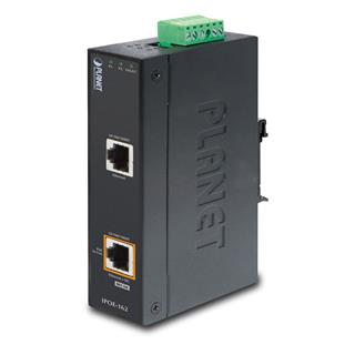 Planet Injector  1-port Gigabit PoE+ 30W IEEE802.3at B30W Industriell IP30